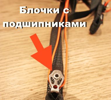 Axis Vega 5 блочки на свободных концах