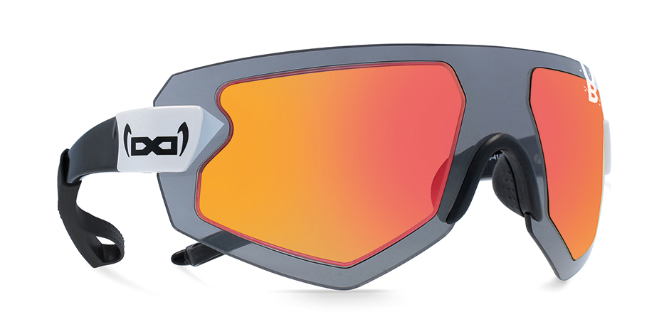G9 XTR HELIOZ STRATOS RED - Спортивные, солнцезащитные очки GloryFy G9 XTR HELIOZ STRATOS RED вид в полоборота